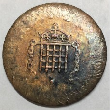 GREAT BRITAIN UK 1986 . ONE 1 PENNY . ERROR . MISSING LEGEND